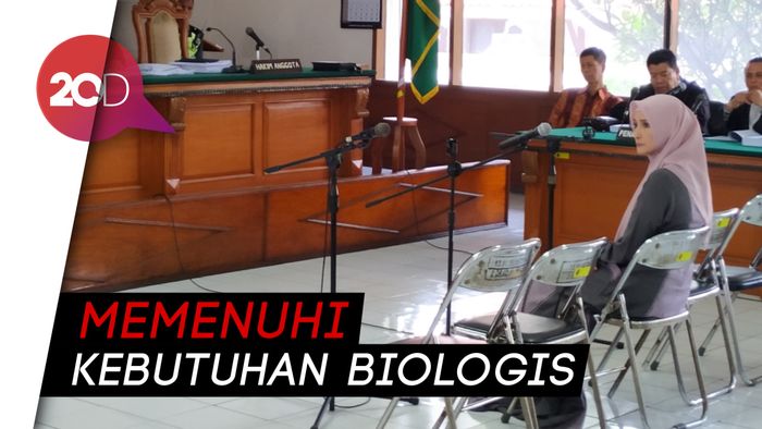 Suami Inneke Kesal Dicecar Hakim Soal Bilik Cinta