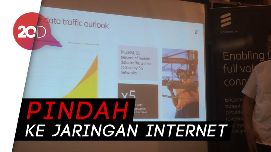 Pasar Ericsson Lebih Fokus pada Teknologi Jaringan