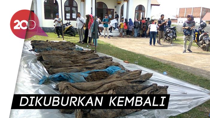 Penemuan Puluhan Kantong Jenazah di Aceh