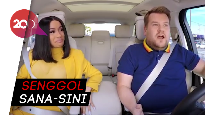 Ya Ampun Begini Nih Gaya Cardi B Belajar Nyetir Mobil