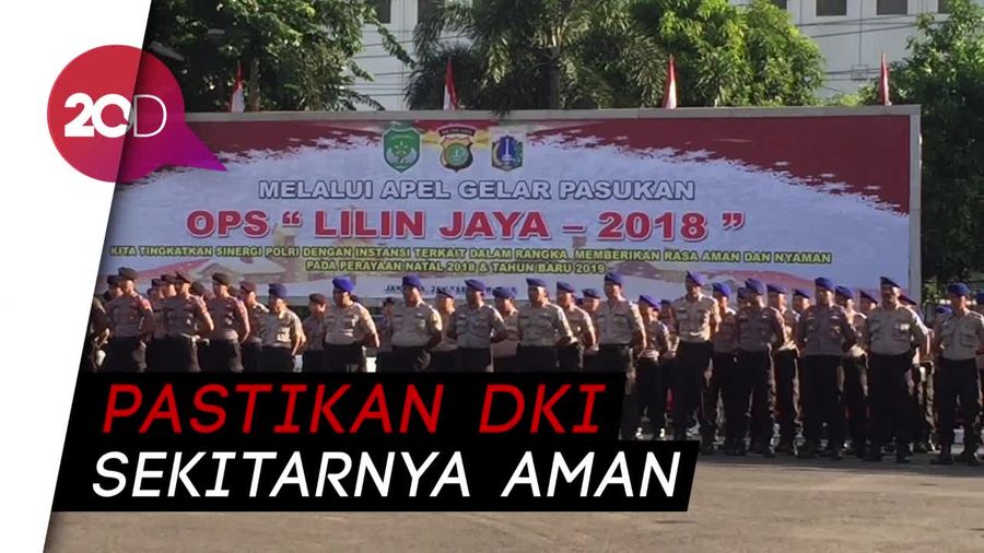 11.403 Polisi Disebar ke 150 Titik Amankan Nataru di Jakarta