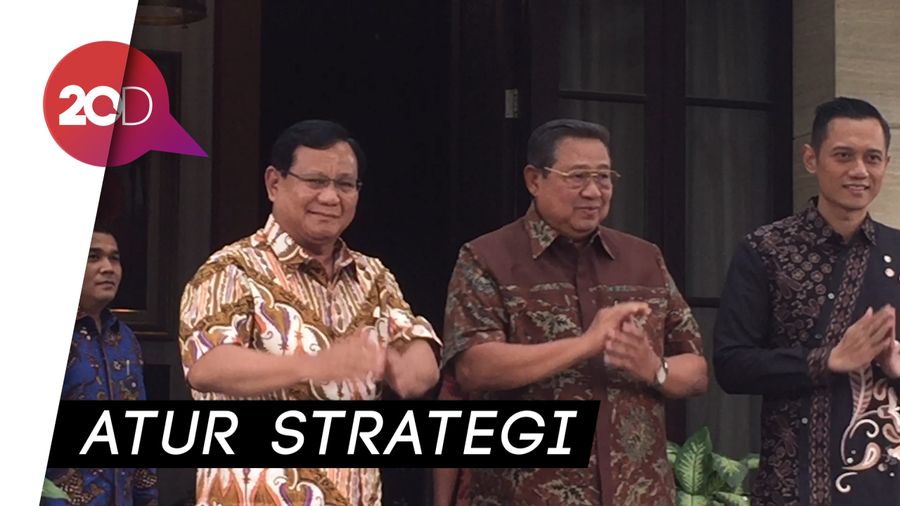  Bahas Pilpres, Prabowo dan SBY Ketemuan Lagi