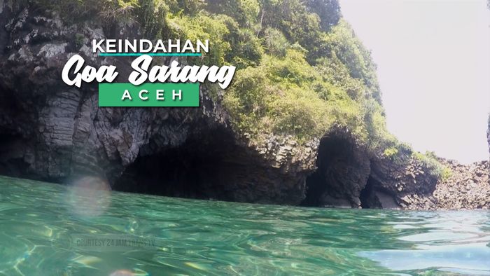 Pesona Keindahan Goa Sarang, Aceh