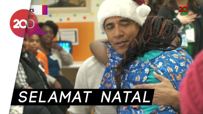 Kejutan Natal dari Obama Untuk Pasien Anak-anak