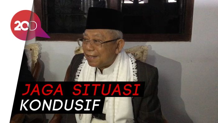 Ma’ruf Amin Minta NU Kawal Pileg dan Pilpres 2019