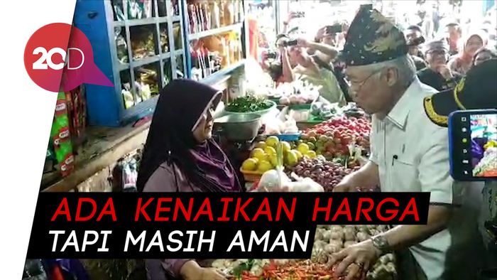 Mendag Pastikan Stok Pangan Natal dan Tahun Baru Aman