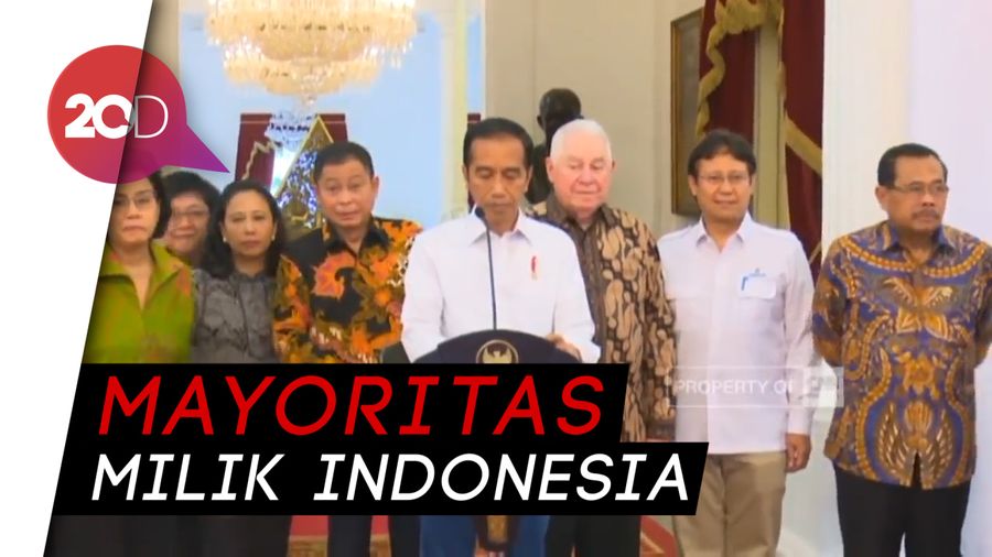 Momen Bersejarah! RI Rebut 51% Saham Freeport