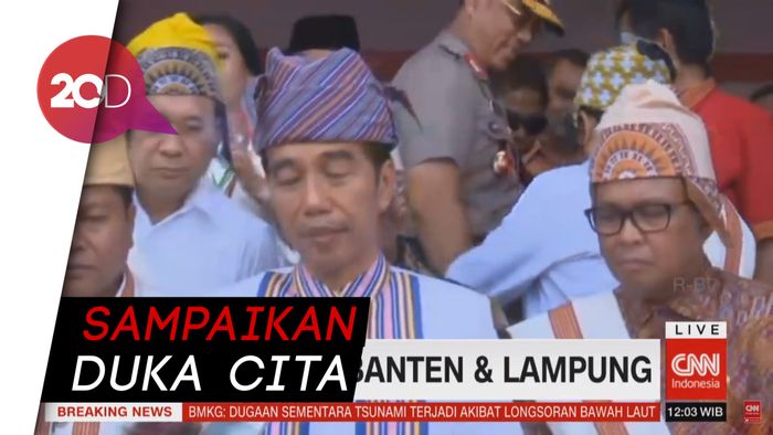 Jokowi Minta Semua Pihak Bergerak Bantu Korban Tsunami