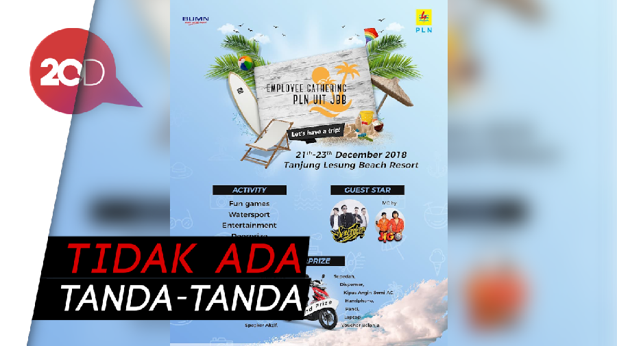 Kata PLN Terkait Acara yang Diramaikan Seventeen Diterjang Tsunami