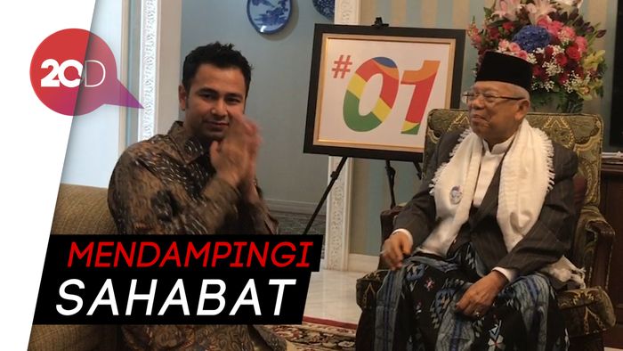 Raffi Ahmad Datangi Kediaman Ma’ruf Amin