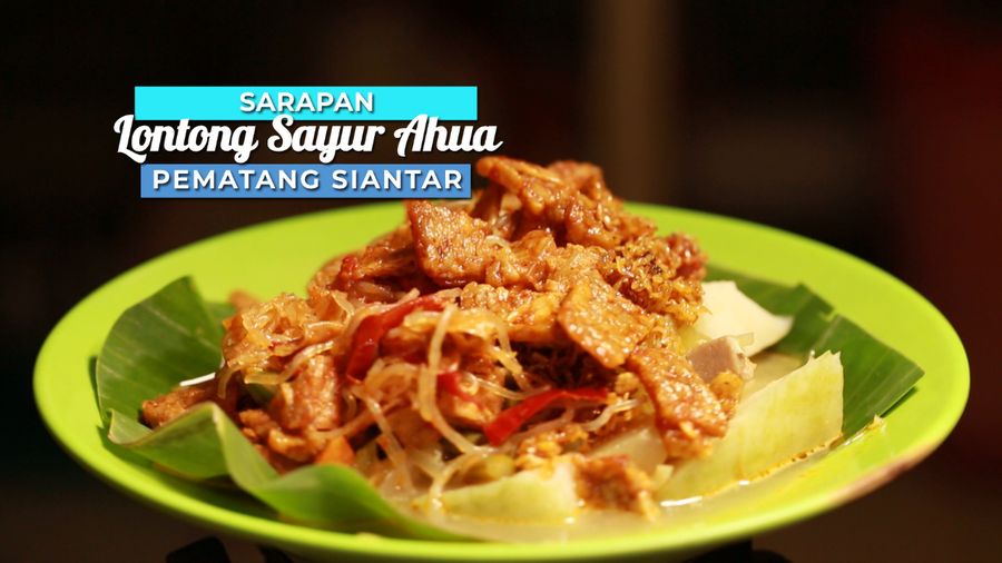 Lontong Sayur Ahua, Pematang Siantar