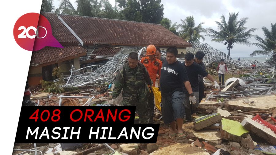 Korban Meninggal Tsunami Banten-Lampung Capai 229 Orang
