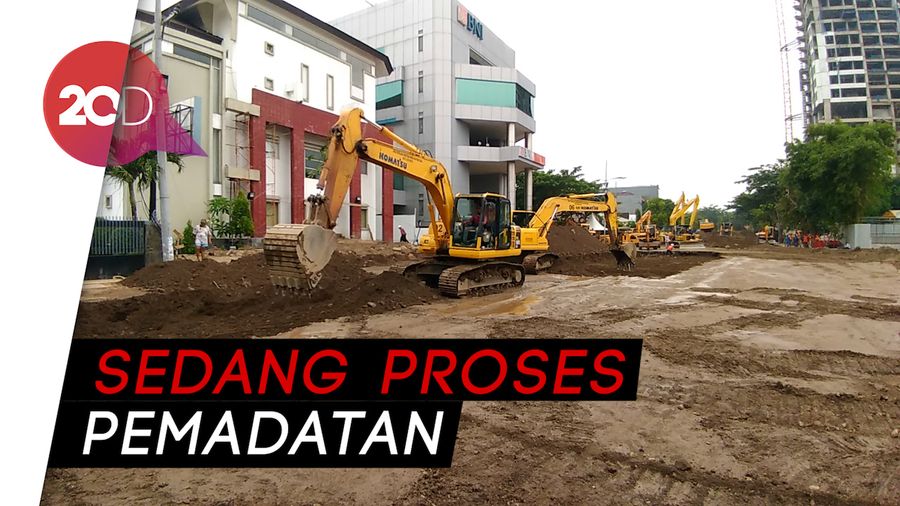 Risma: Jalan Gubeng Selesai Diuruk, Lusa Bisa Diaspal