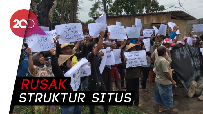 Dinilai Rusak Situs Majapahit, Warga Demo Perluasan TPA