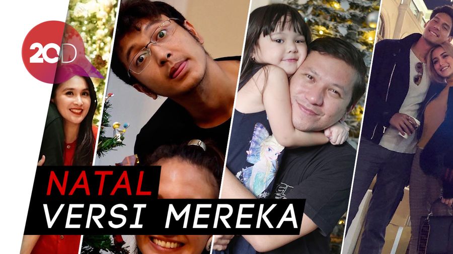 Suka Cita Para Artis Indonesia Saat Rayakan Natal 