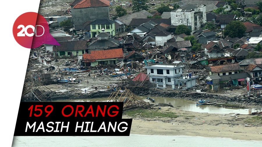 Jumlah Korban Tewas Tsunami Banten-Lampung Jadi 429 Orang