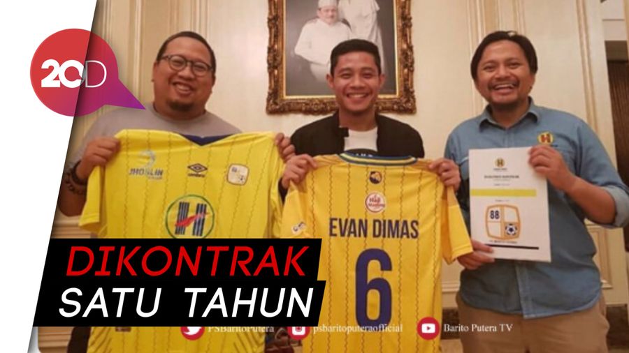 Evan Dimas Merapat ke Barito Putera