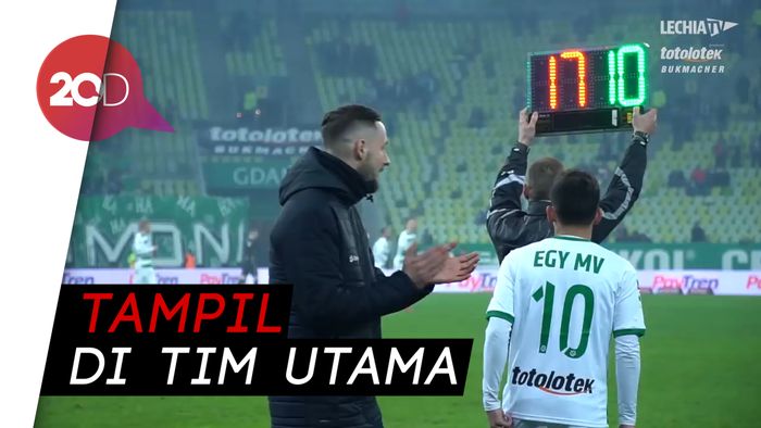 Gemuruh Lechia Gdansk dalam Debut Egy Maulana Vikri