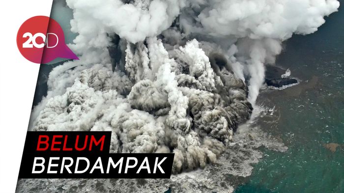 Anak Krakatau Erupsi, Menhub: Jalur Penerbangan & Penyeberangan Aman