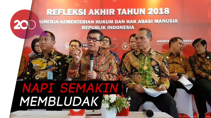 Anggaran Makan Napi di Tahun 2019 Jadi Rp 1,79 T