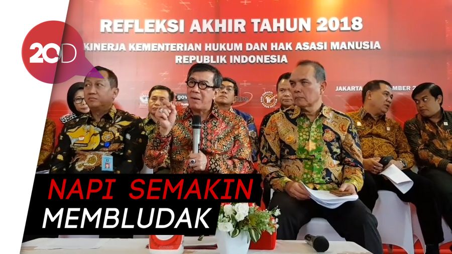 Anggaran Makan Napi di Tahun 2019 Jadi Rp 1,79 T