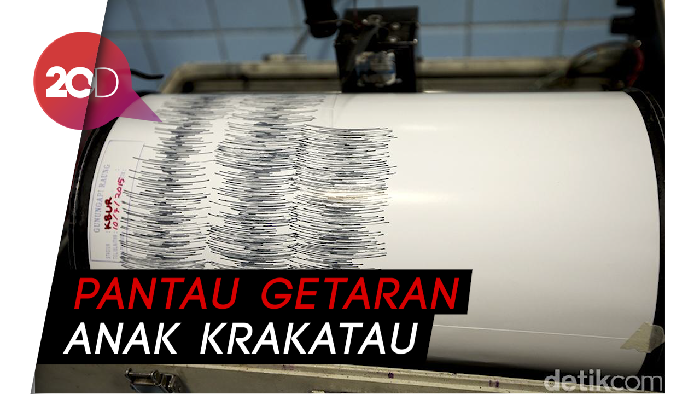 BMKG Pasang 6 Seismograf di Gunung Anak Krakatau