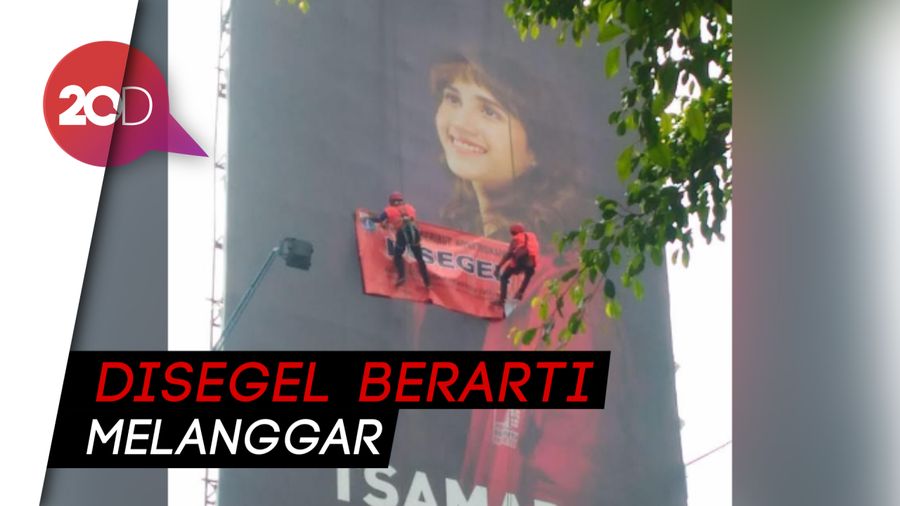 Billboard Tsamara Disegel, Anies: Semua yang Melanggar Disegel
