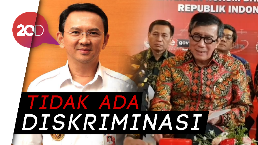 Menkumham: Remisi Ahok Sesuai Haknya