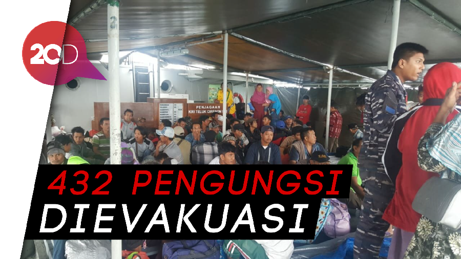 Siaga III, Warga Dekat Gunung Anak Krakatau Dievakuasi