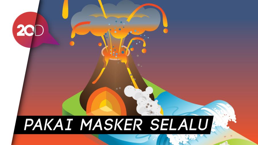 Beberapa Cara Menyelamatkan Diri dari Erupsi Gunung Api 