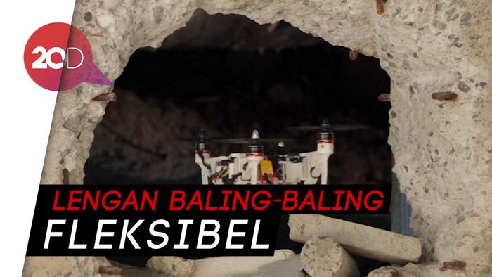 Canggih! Drone Lentur Bikinan Peneliti Universitas Zurich
