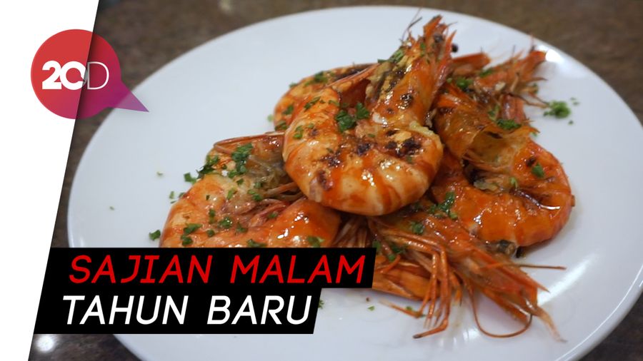 Grilled Prawn Garlic ala Chef Archie Prameswara