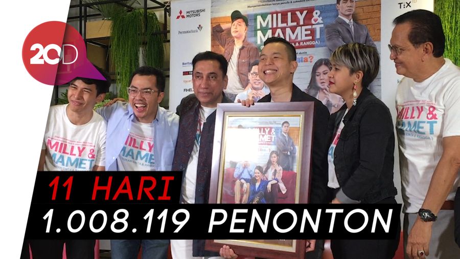 Milly & Mamet Tutup Tahun 2018 dengan 1 Juta Penonton