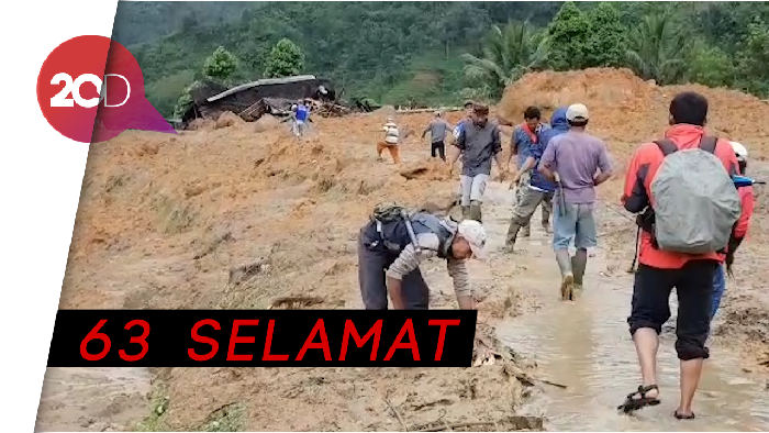 2 Orang Tewas Akibat Longsor di Kampung Adat Sukabumi