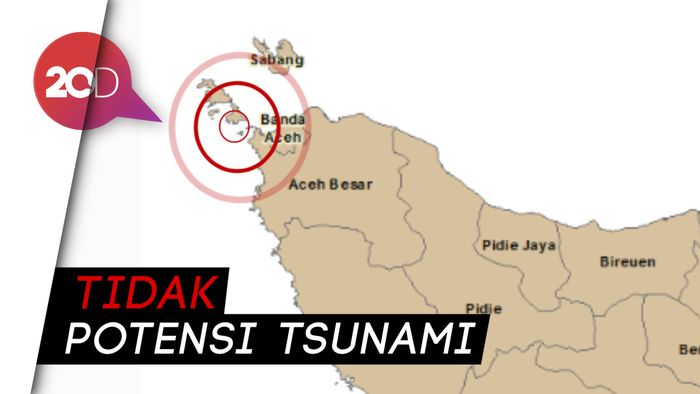 Banda Aceh Diguncang Gempa 5,1 Magnitudo