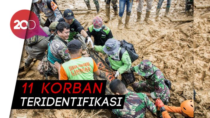 15 Orang Tewas Dampak Longsor Sukabumi