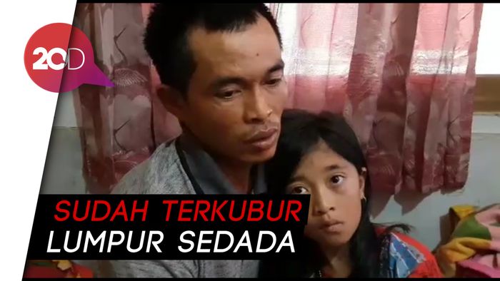 Kisah Tandi dan Anaknya Selamat dari Timbunan Longsor Sukabumi