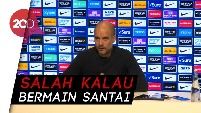 Guardiola Wajibkan City Main Agresif Lawan Liverpool