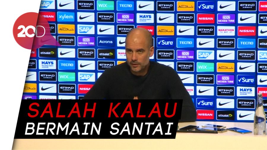 Guardiola Wajibkan City Main Agresif Lawan Liverpool