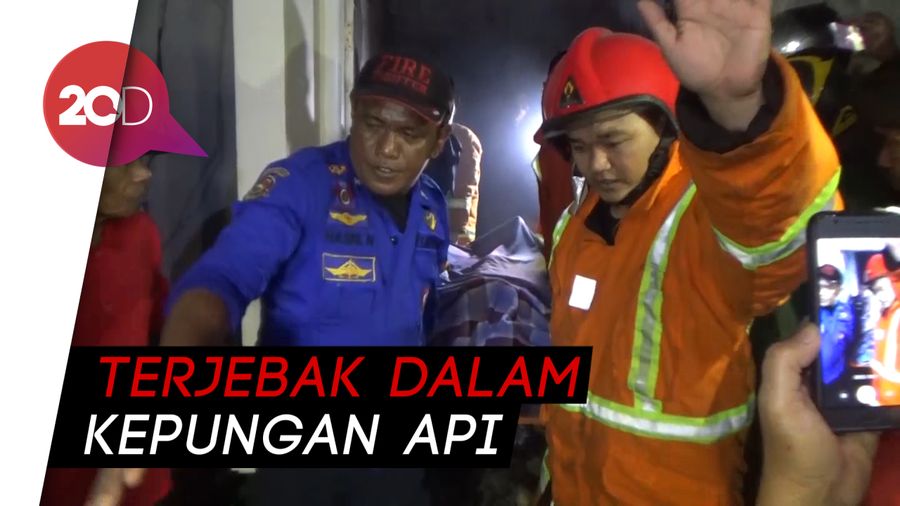 Nahas, Pria di Makassar Tewas Saat Rumahnya Dilalap Api