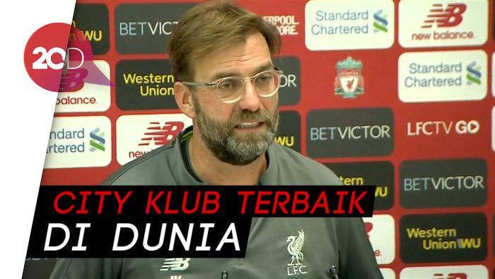 Puja-puji Klopp untuk Manchester City