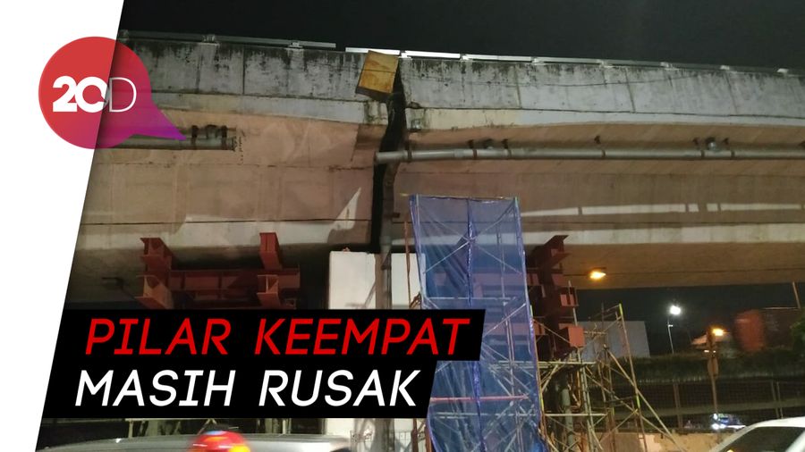 Renovasi Flyover Rawabuaya Ditargetkan Selesai Hari Ini