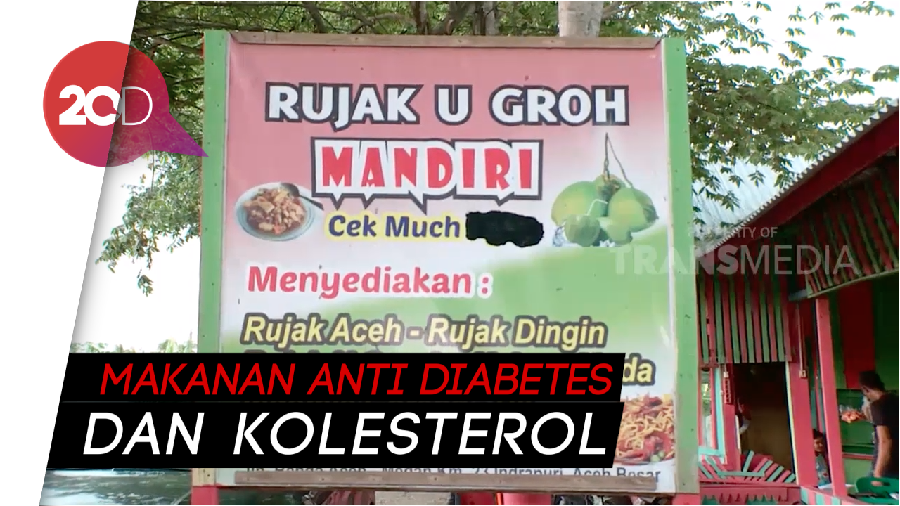 Brrr! Segarnya Rujak Batok Kelapa dari Aceh