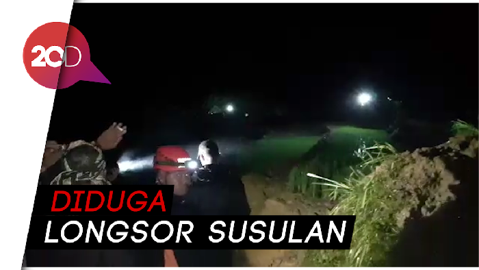 Suara Gemuruh Kembali Terdengar di Lokasi Longsor Sukabumi