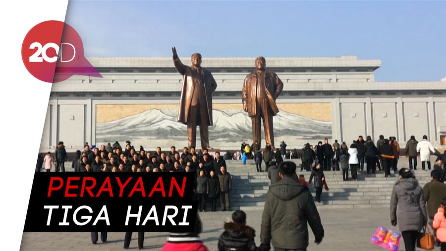 Warga Korea Utara Masih Rayakan Tahun Baru