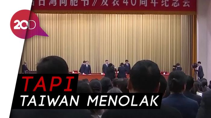 China Mendesak Taiwan Kembali ke Pangkuannya
