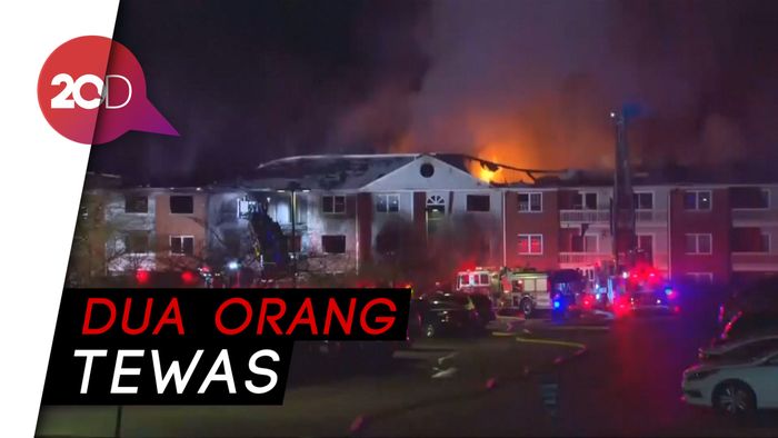 Apartemen di Massachusetts Rusak Parah Ditabrak Mobil