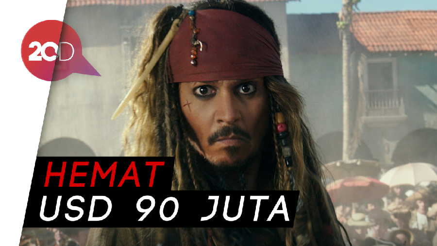 Johnny Depp Absen di Reboot Pirates of the Carribean, Disney Hemat