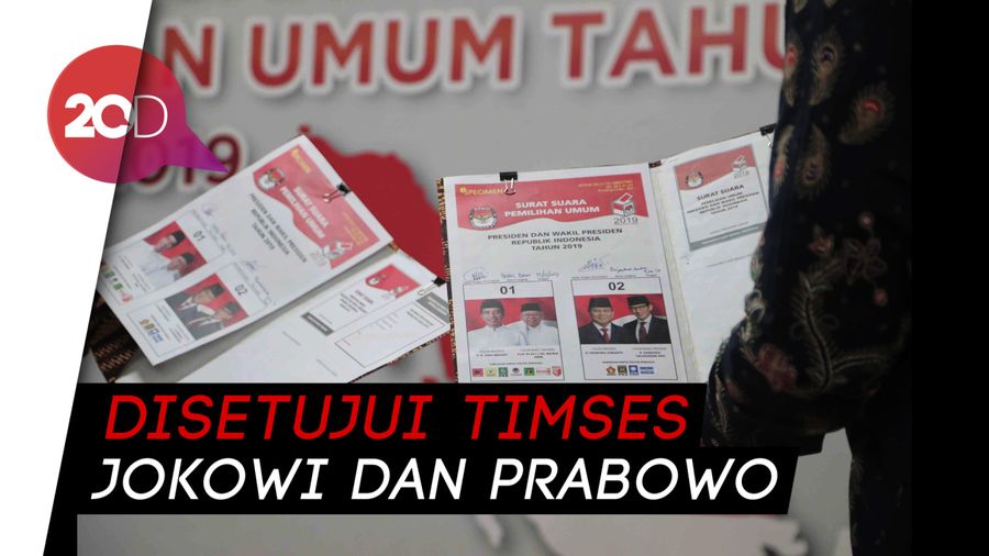 KPU Validasi Surat Suara Pemilu 2019