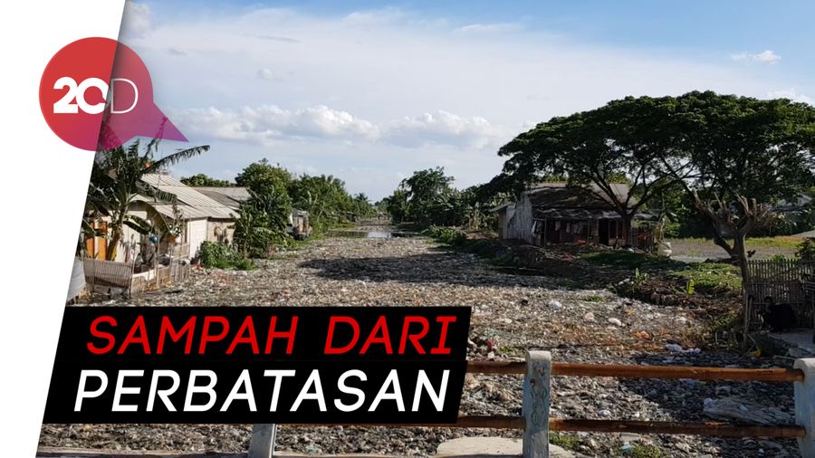 Lautan Sampah Kali Kabupaten Bekasi juga Berasal dari Kota